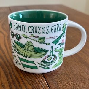 Starbucks Santa Cruz de la Sierra Bolivia Been there series Mug 14 oz